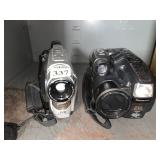 2 VIDEO CAMCORDERS