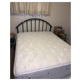 BLACK METAL HEADBOARD 60" QUEEN BY SEALY PERFECT