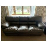 BROWN LEATHER LIGHT BROWN SOME SUN FADING ON BACK