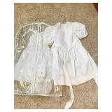 COMMUNION DRESS WITH SLIP, SZ 8