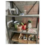 LIGHT BULBS, PLANTERS, HAND TOOLS, STERNOS, EVER