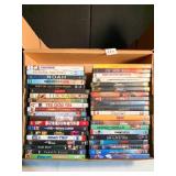 40 REGULAR DVDS, ASSORTED TITLES