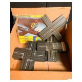 AURORA MODEL MOTORING RAILROAD CROSSING AND OTHER