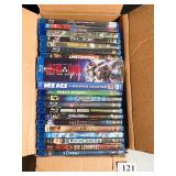 20 BLU RAY DVDS