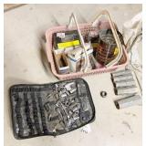 ASSORTED NAILS SCREWS, CRAFTSMAN SOCKET SET,