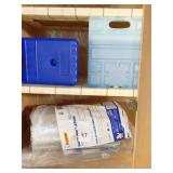 COOLER ICE PACKS, DUCT INSULATION