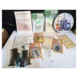 RAILROAD TRAIN DISPLAY DÉCOR, STYRENE SHEETS,