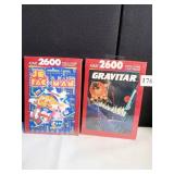 **SEALED** ATARI 2600 JR MS. PAC MAN AND GRAVATAR