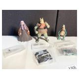3 LOOSE STAR WARS FIGURES WITH ACCESSORIES
