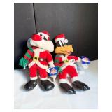 1998 LOONEY TUNES PLUSH DAFFY DUCK AND SYLVESTER