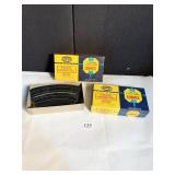 2 BOXES OF AURORA MODEL MOTORING HO TRACK, 1/8