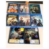 8 BLU RAY HARRY POTTER MOVIES