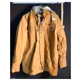 DICKIES XL 46-48 HOODED WORK COAT, NEW WITH TAGS