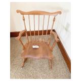 WOOD CHILDS ROCKING CHAIR