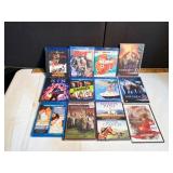 14 BLU RAY AND REGULAR DVDS, DOWNTON ABBY STILL