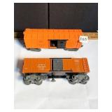 2 LIONEL TRAIN X3464 AND AT&SF 63132 FREIGHT CARS