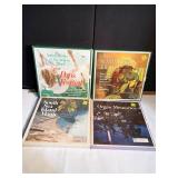 4 READERS DIGEST RECORD BOXED SETS FROM THE 60