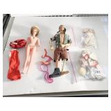 CLONE BARBIE AND MILLION DOLLAR MAN DOLL WITH