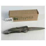 COLUMBIA RIVER KNIFE AND TOOL NOB SINGLE BLADE E