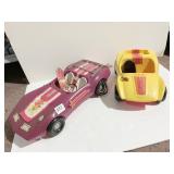 1975 & 1972 BARBIE CORVETTE AND DUNE BUGGY