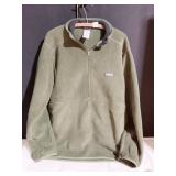 PATAGONIA 1/4 ZIP FLEECE JACKET, SZ LARGE,