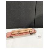 LIONEL FLATCAR 6511 W/ COPPER PIPE