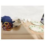 FRANCISCAN 2 PLATTERS, CUPS ETC.