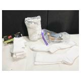 12-14 HANES SOCKS, FRUIT OF LOOM 40-42 NEW 5