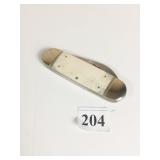 ROUGH RIDER 9" DOUBLE BLADE WITH BONE HANDLE