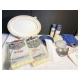 NORITAKE LARGE OVAL PLATTER, KIRBY VACUUM BAGS,