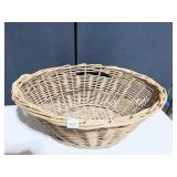 LARGE WICKER BASKET