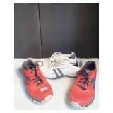 REEBOK SZ. 11 LOOK LIKE WORN ONCE, SKETCHERS Z.