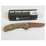 COLOMBIA RIVER KNIFE AND TOOL M1 DESERT SINGLE