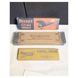 3 AIRPLANE MODEL KITS, AN ORIGINAL WRIGHT