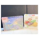 PLAN TOYS VEGETABLE SET AND SEALED MELISSA AND