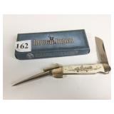 ROUGH RIDER RR577 BLADE AND SPIKE FAUX BONE