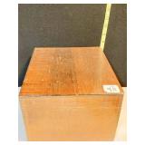 VINTAGE FILE BOX W/ CARDS