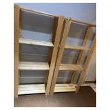 PINE SHELVING 69" H X 30.5" W X 13.5" D