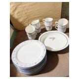 DISHES 10 PLATES 8 CUPS AND BOWL LENOX