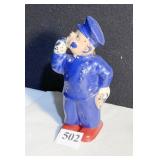 VINTAGE POLICEMAN WIND UP TOY