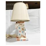 CLOWN LAMP 15.5" H, LANE & CO VAN NUY