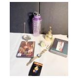 DISNEY WATCH, SOAP DISH, SPRAYER, WATER BOTTLE