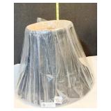 BLACK SHADE W/ GOLD INTERIOR NEW 8 X 16" X 12"