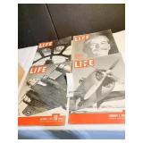 LIFE MAGAZINE 1938, 1941, 42, 43 &44
