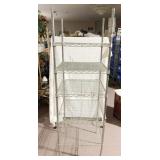 HEAVY DUTY 5 TIER SHELVING, SLIGHTLY BENT LEG
