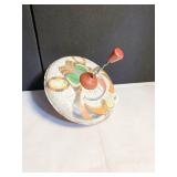 VINTAGE SPINNING TOP, 9" WIDE, 12" TALL