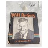 WILL ROGERS BOOK BY JEROME BEATTY, 1935, TAPE ON