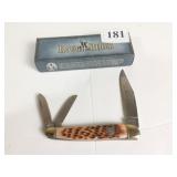 ROUGH RIDER RR448 TRIPLE BLADE NOB