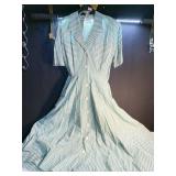 GREEN VINTAGE DRESS W/ TAGS