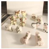 SALT AND PEPPER SHAKERS INCLUDING ELEPHANTS,